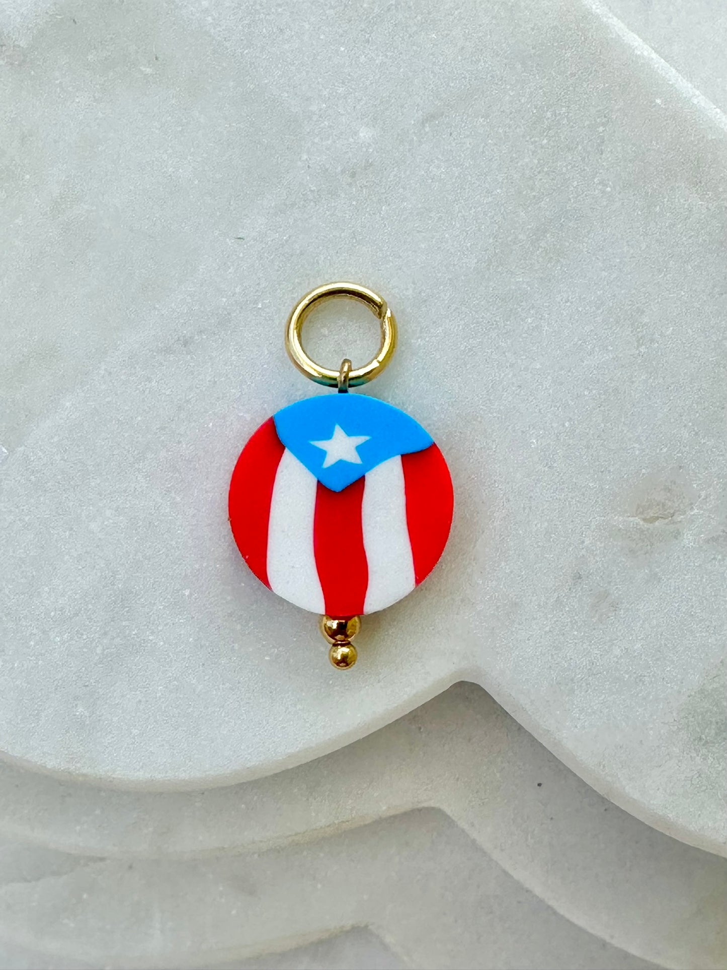 Puerto Rico Flag Charm